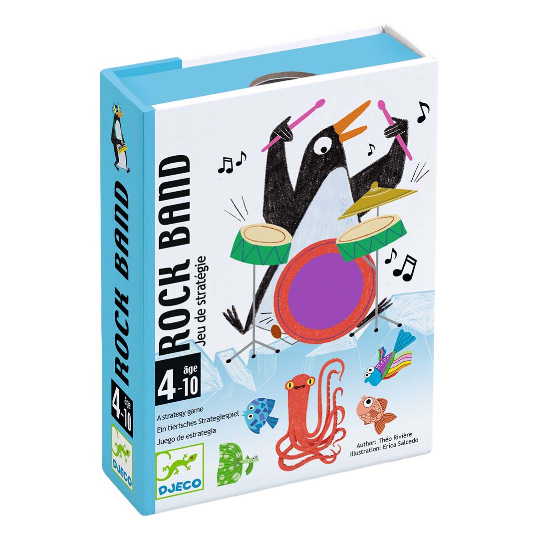 djeco jeu de cartes rock band