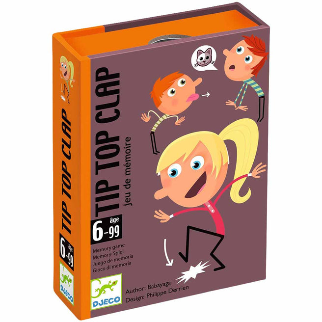 djeco jeu de cartes tip top clap