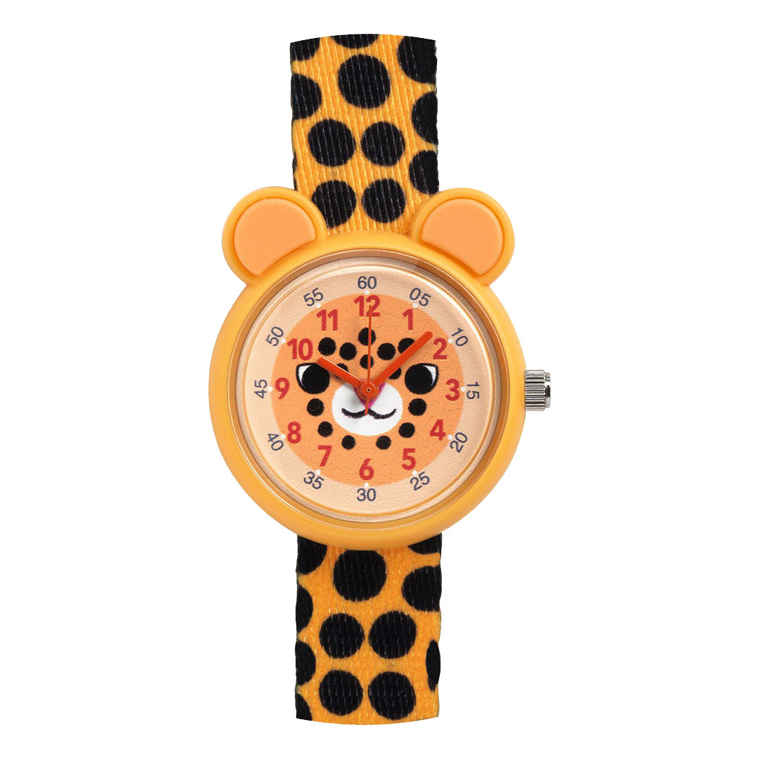djeco kinderhorloge - cheetah