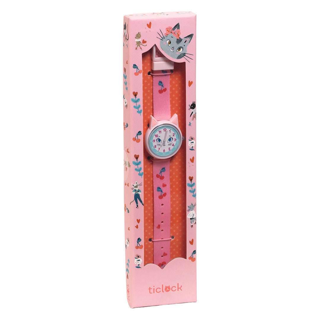 djeco kinderhorloge - poes | DD00424 | 3