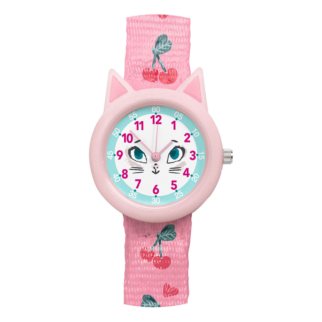djeco kinderhorloge - poes | DD00424 | 2