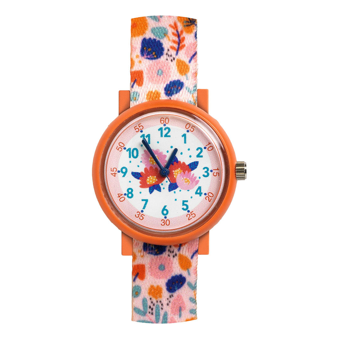 djeco kinderhorloge bloemen | DD00430 | 1