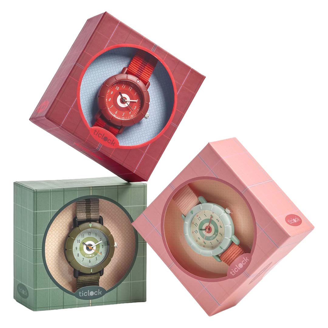 djeco kinderhorloge green target