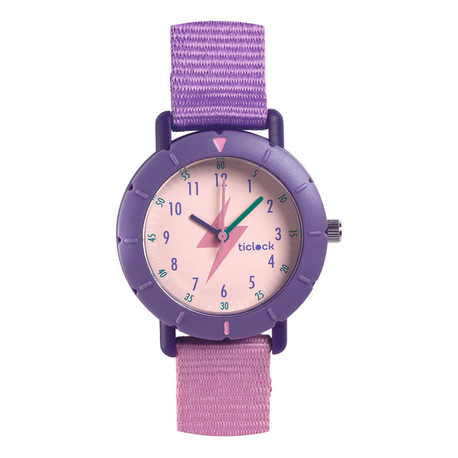 djeco kinderhorloge purple flash | DD00475 | 0