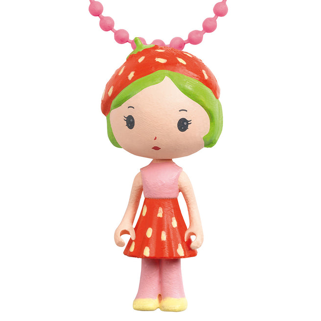 djeco collier pour enfants tinyly charms - berry