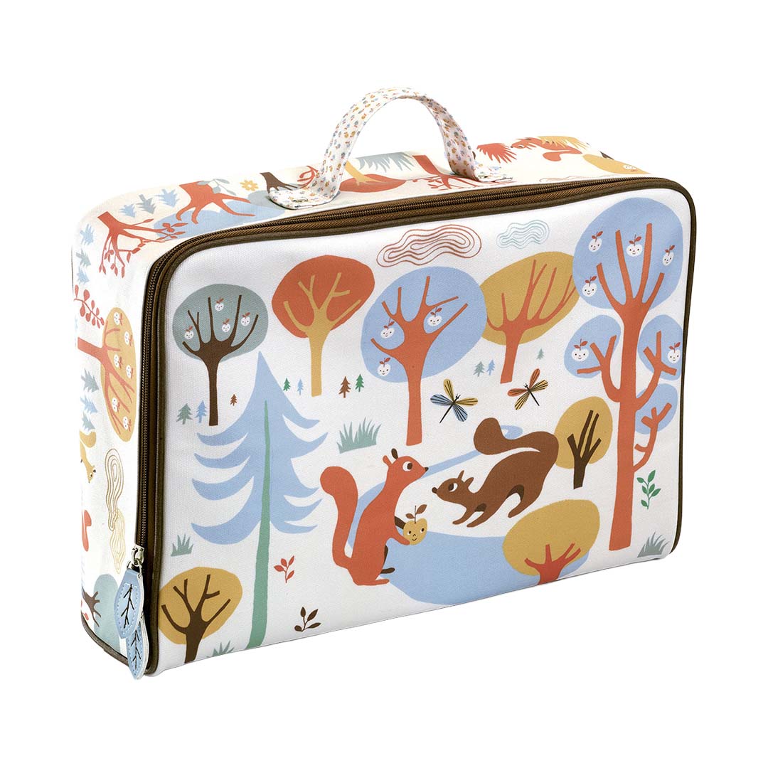 djeco valise pour enfants - écureuils