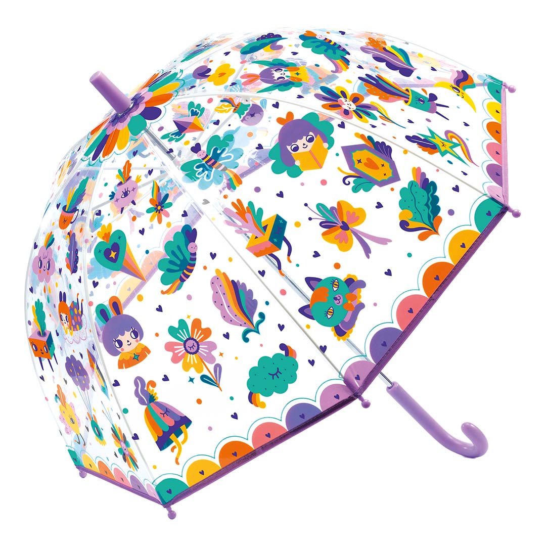 djeco parapluie pour enfants arc en ciel