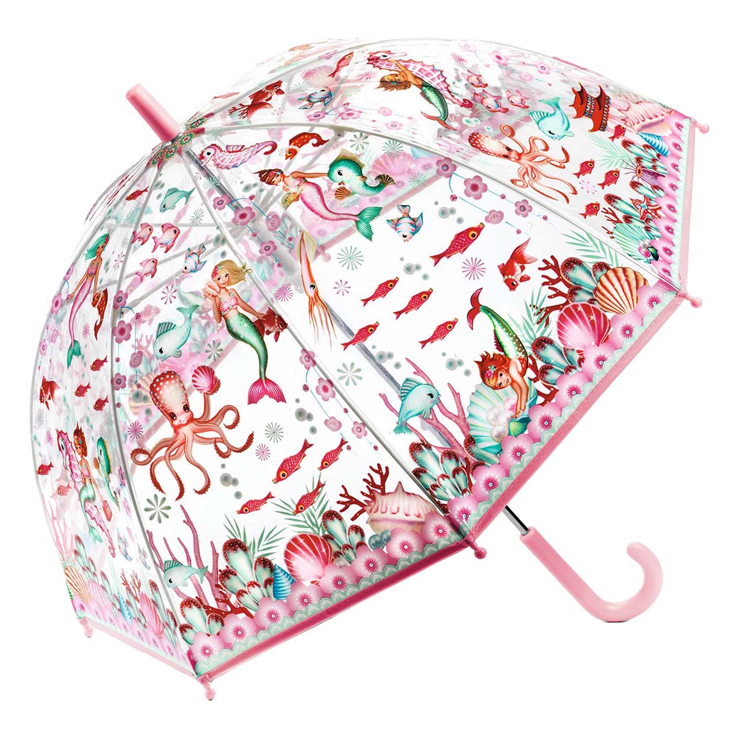 djeco kinderparaplu zeemeermin