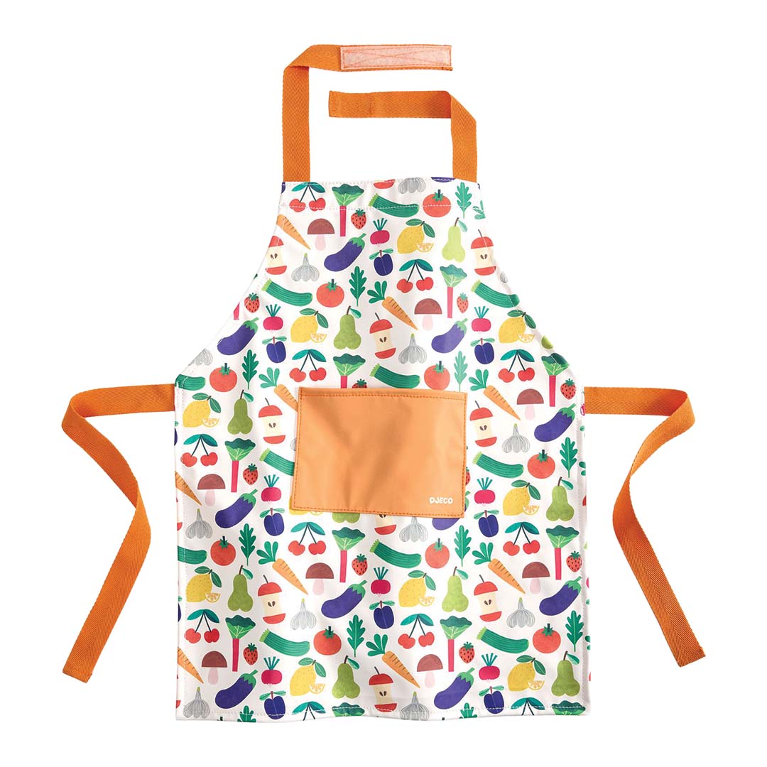 djeco tablier enfant vegetable garden