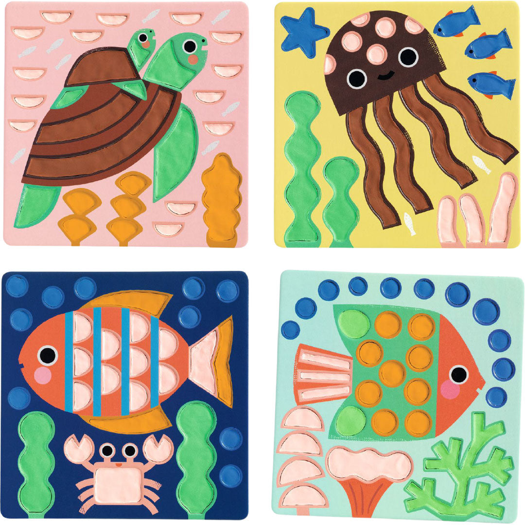 djeco kleuren met klei - cheeky underwater | DJ00958 | 1
