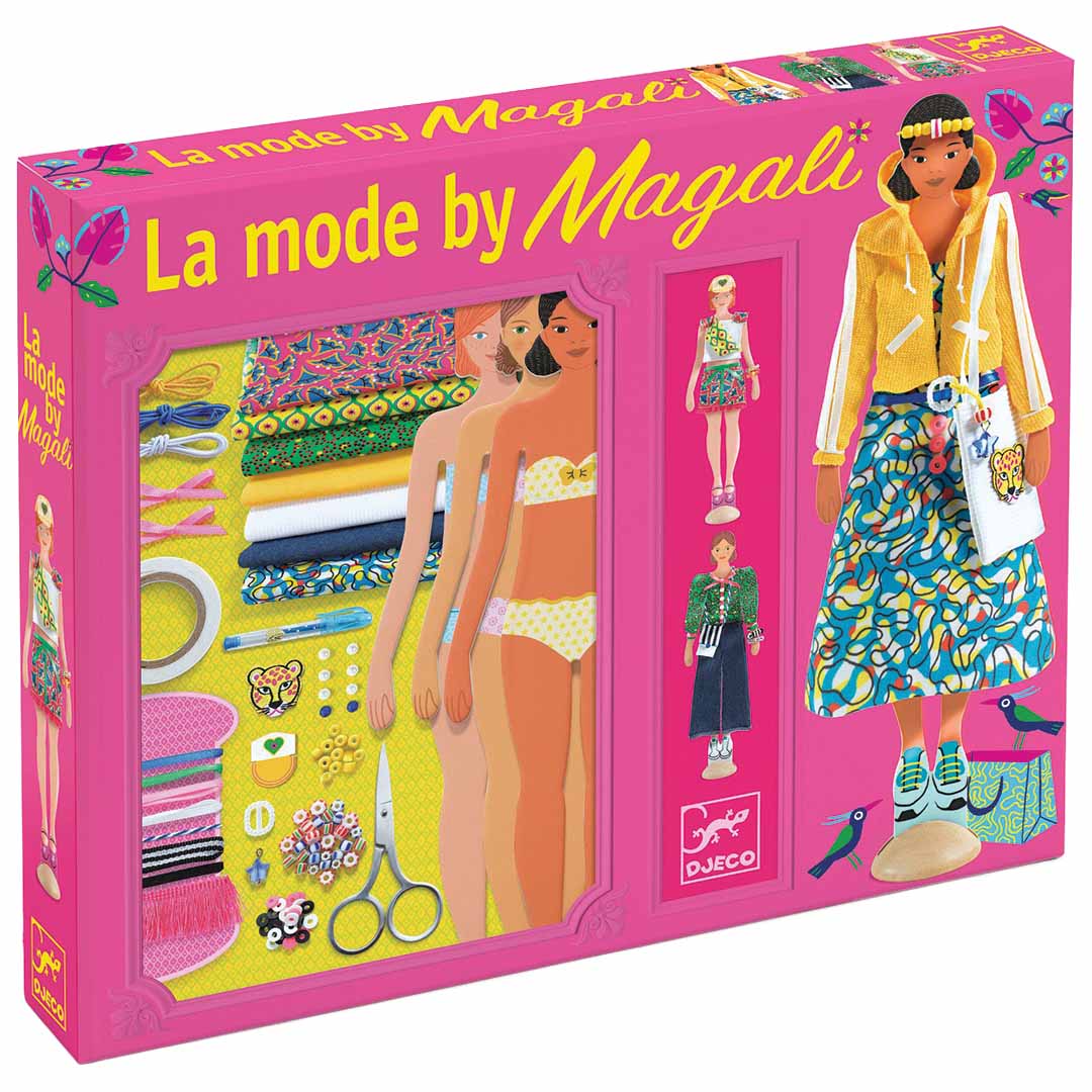 djeco knutselset aankleden mode by magali | DJ09336 | 0