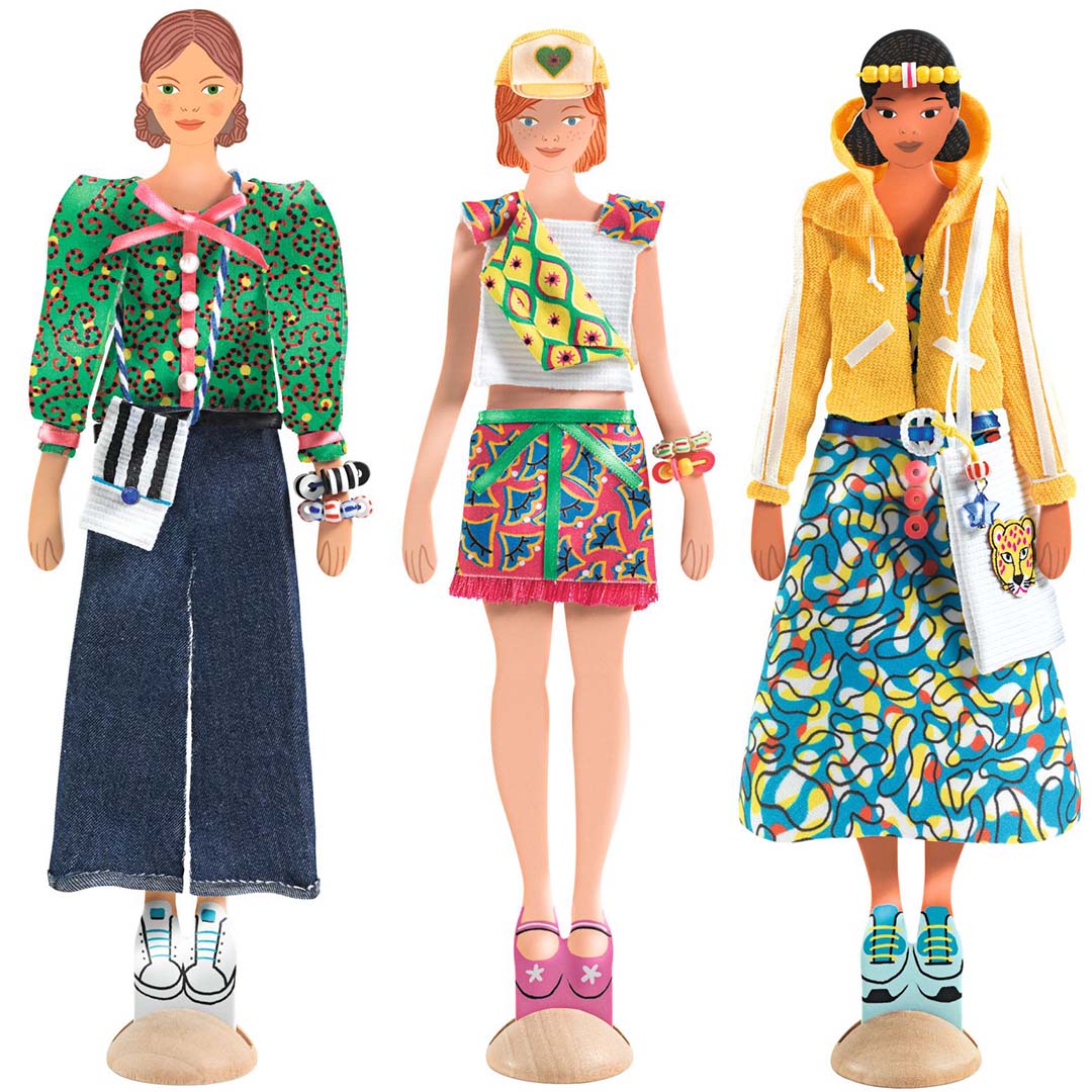 djeco knutselset aankleden mode by magali | DJ09336 | 1