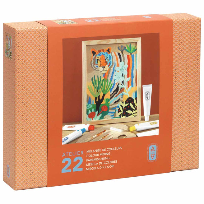 djeco knutselset atelier 22 - kleuren mixen | GA10022 | 0