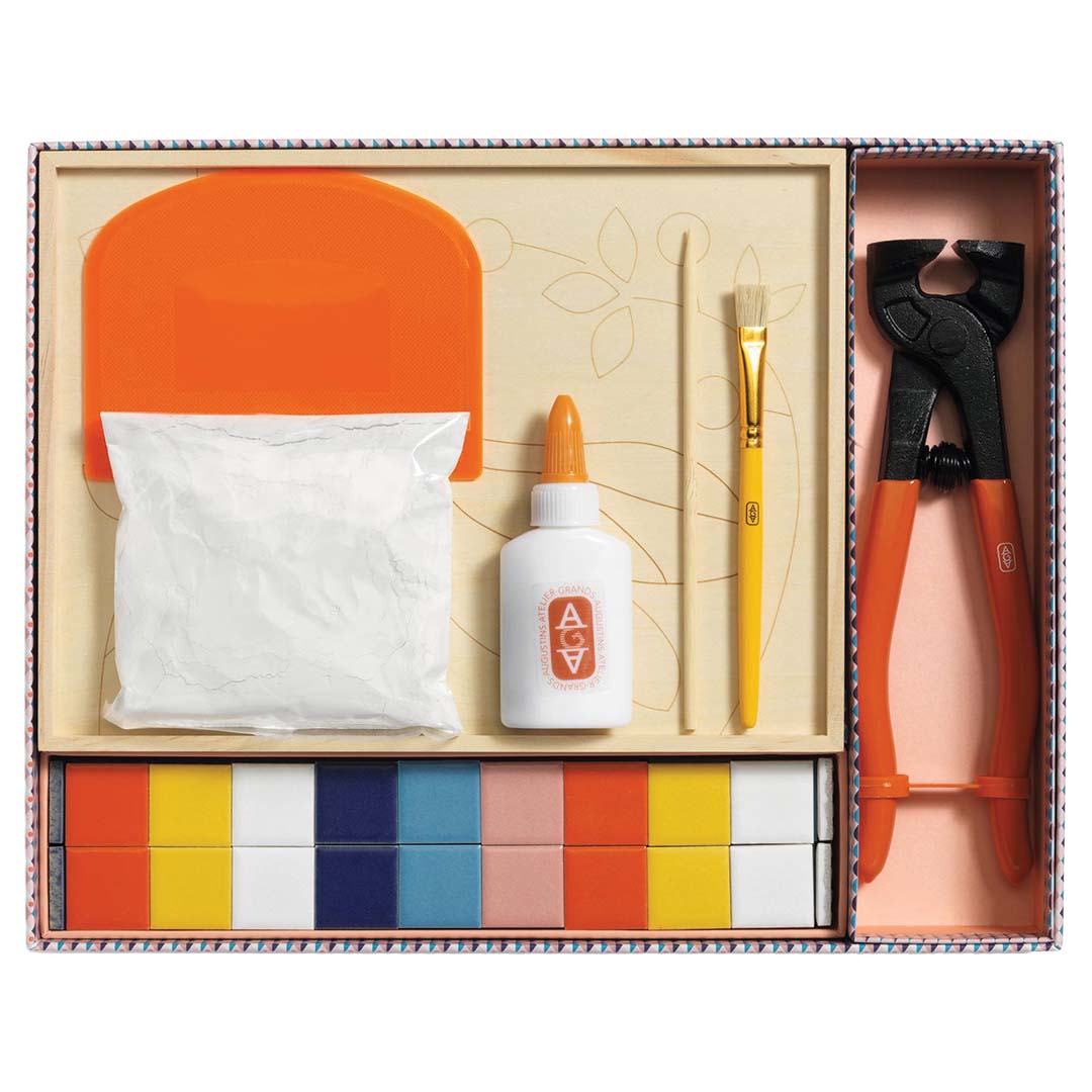 djeco coffret créatif atelier 72 - mosaïque