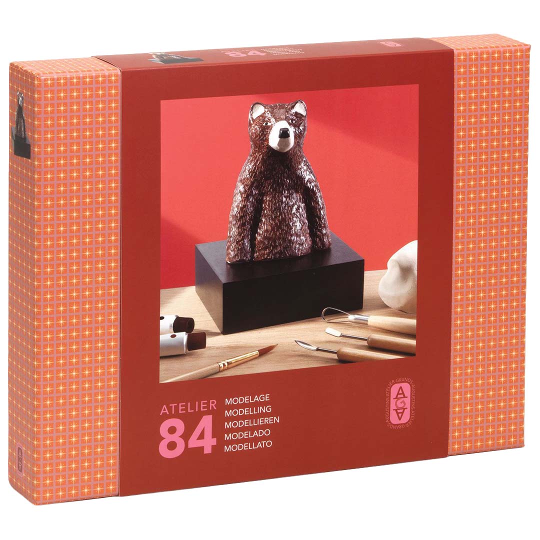 djeco coffret créatif atelier 84 - modelage