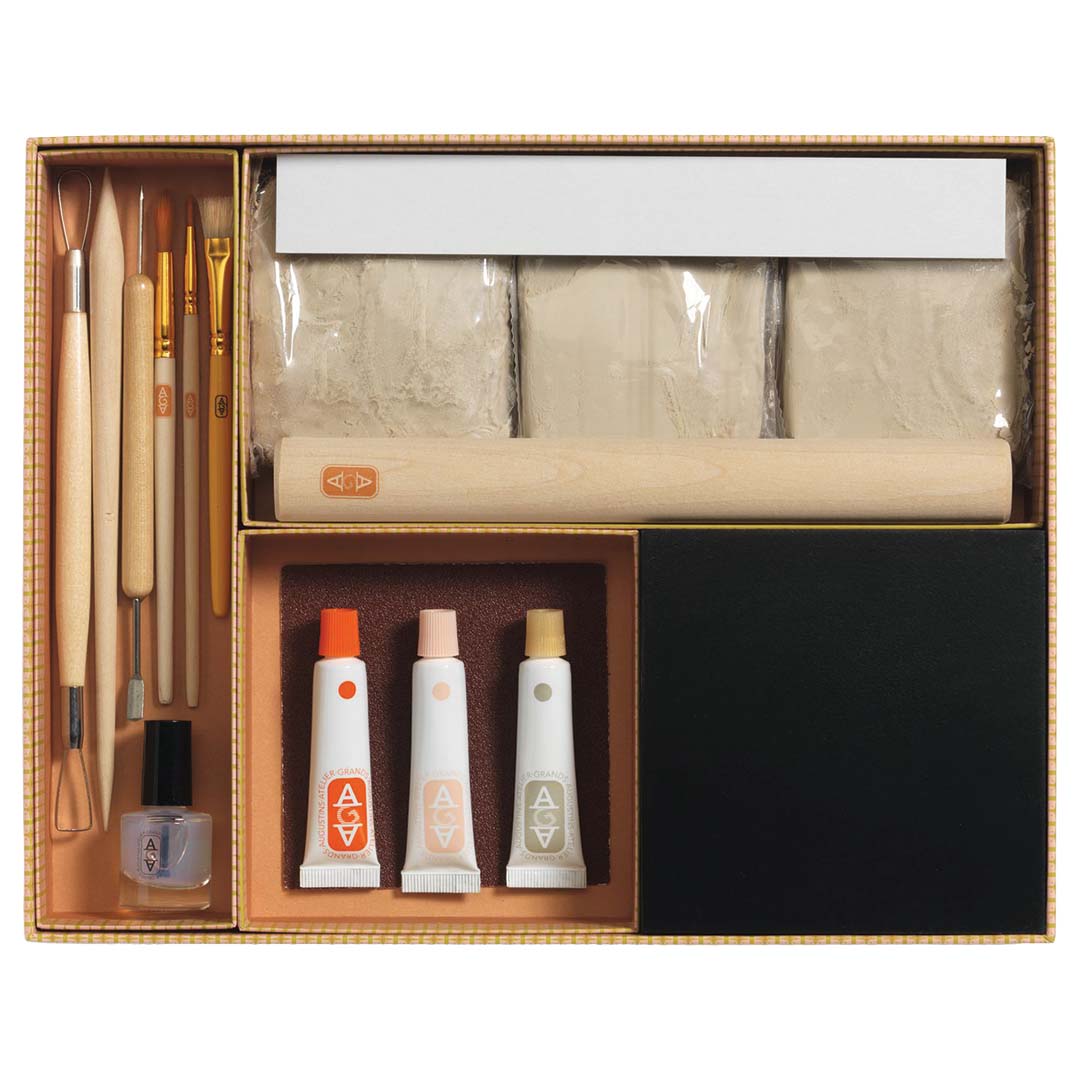 djeco coffret créatif atelier 85 - modelage