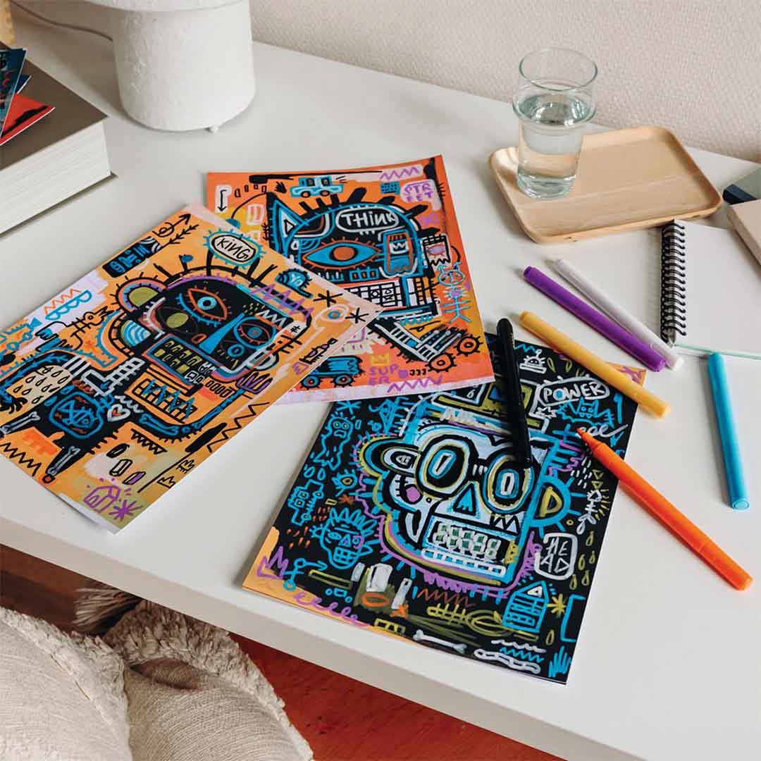 djeco knutselset basquiat brooklyn | DJ08388 | 3