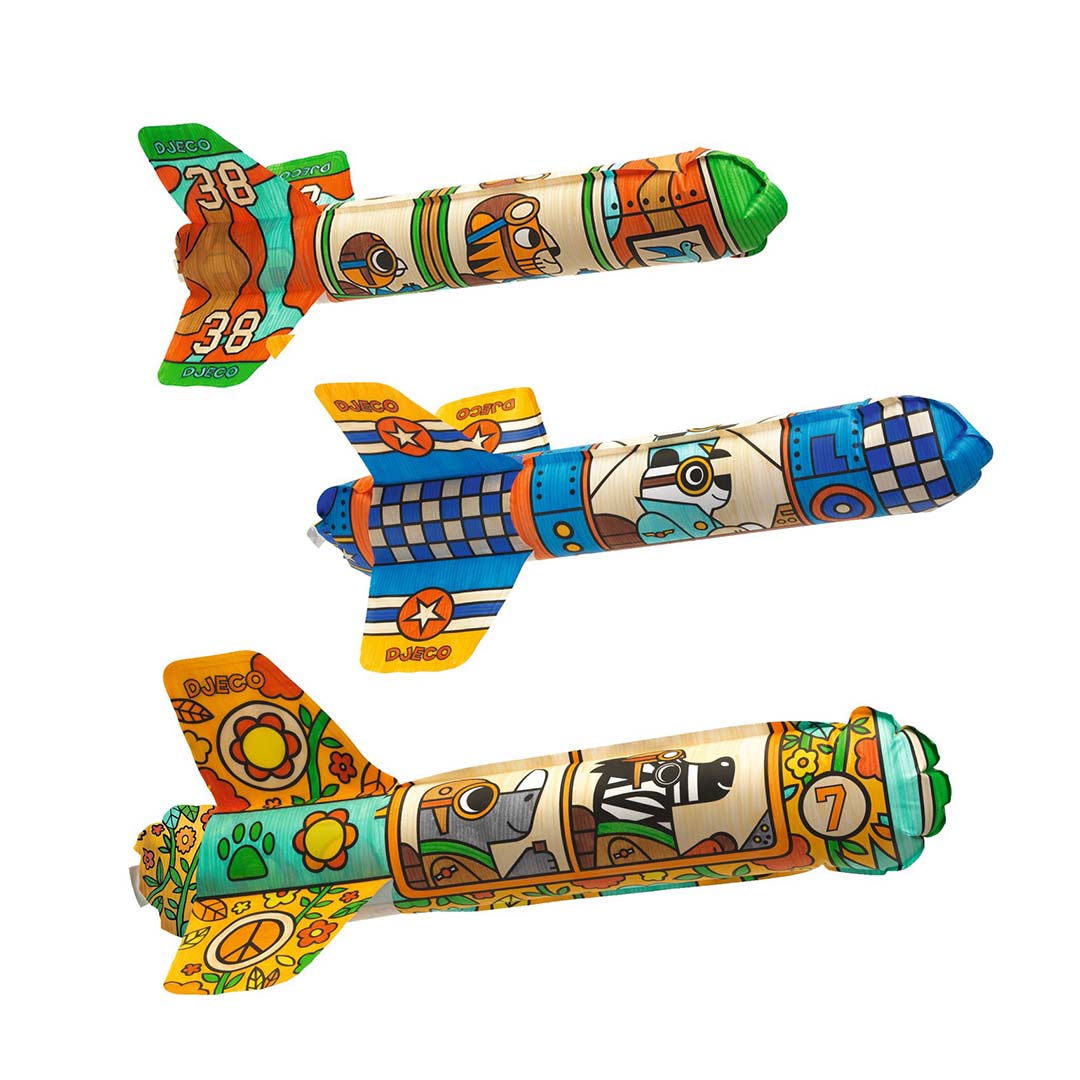 djeco knutselset diy - raketten | DJ07948 | 4