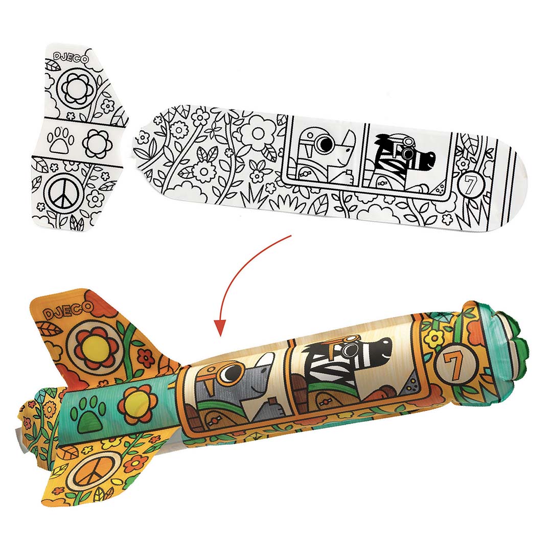 djeco knutselset diy - raketten | DJ07948 | 2