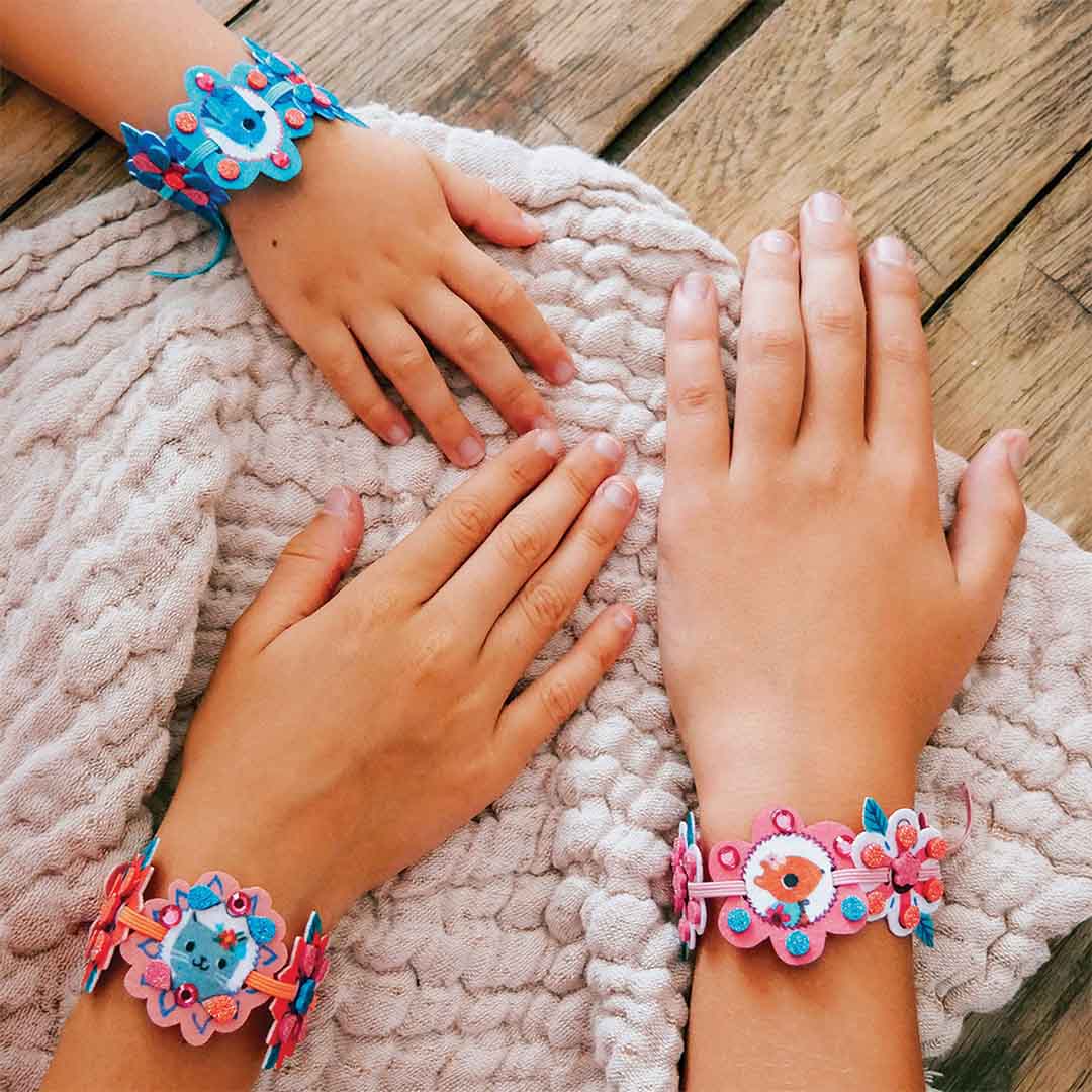 djeco knutselset diy armbandjes maken - best friends | DJ07938 | 1