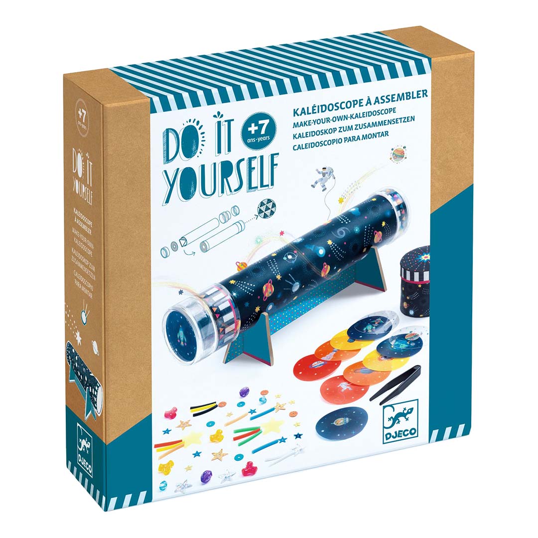 djeco coffret créatif diy kaléidoscope espace