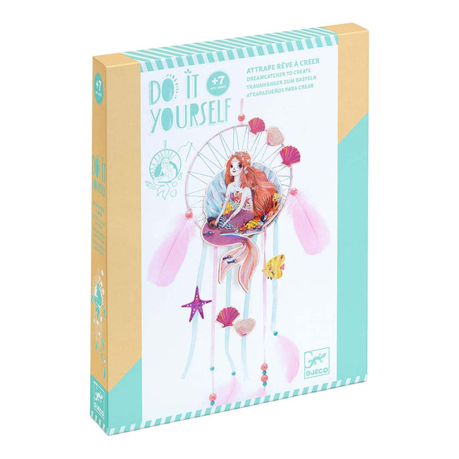 djeco coffret créatif diy attrape-rêves - sirène