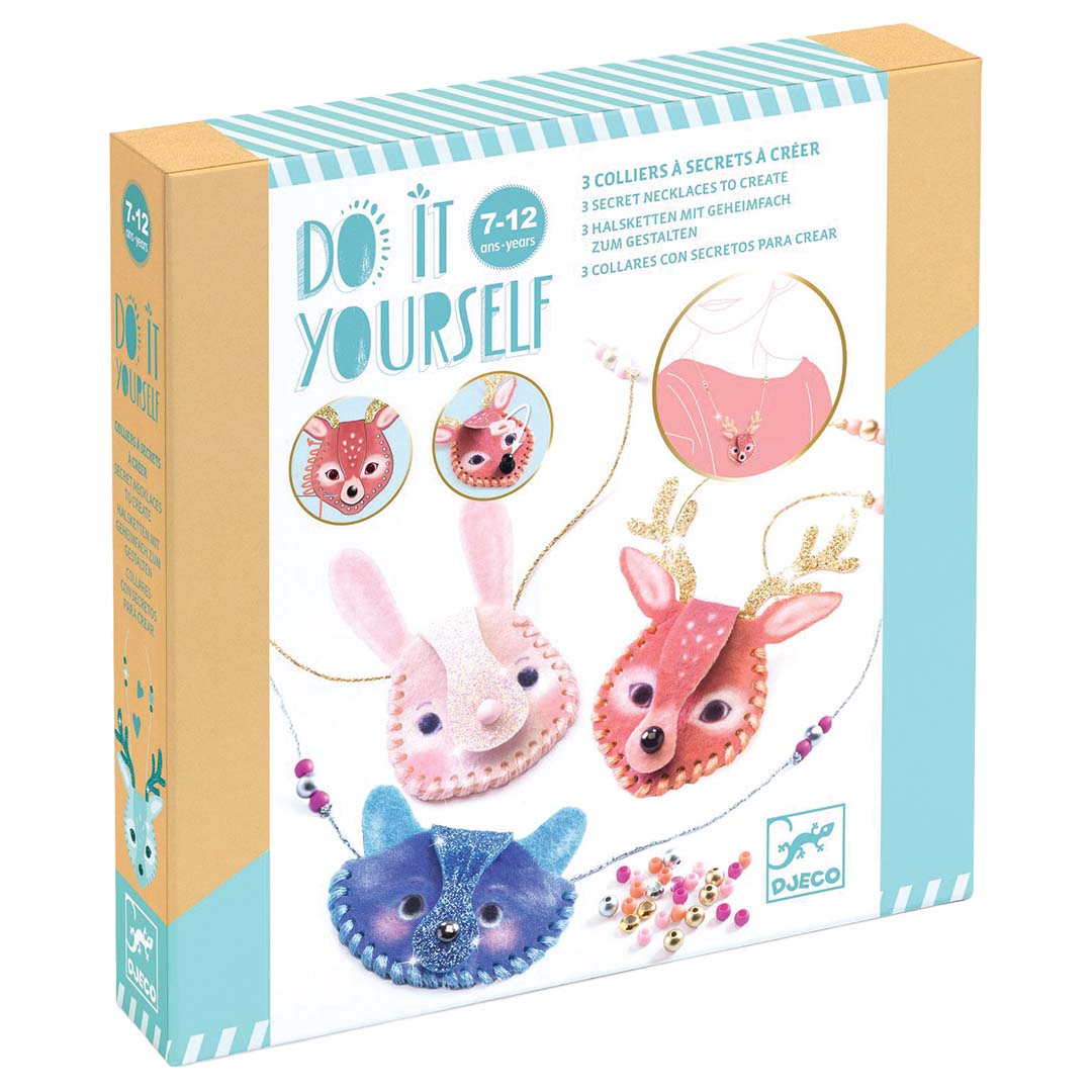 djeco coffret créatif diy création de colliers - dazzlers