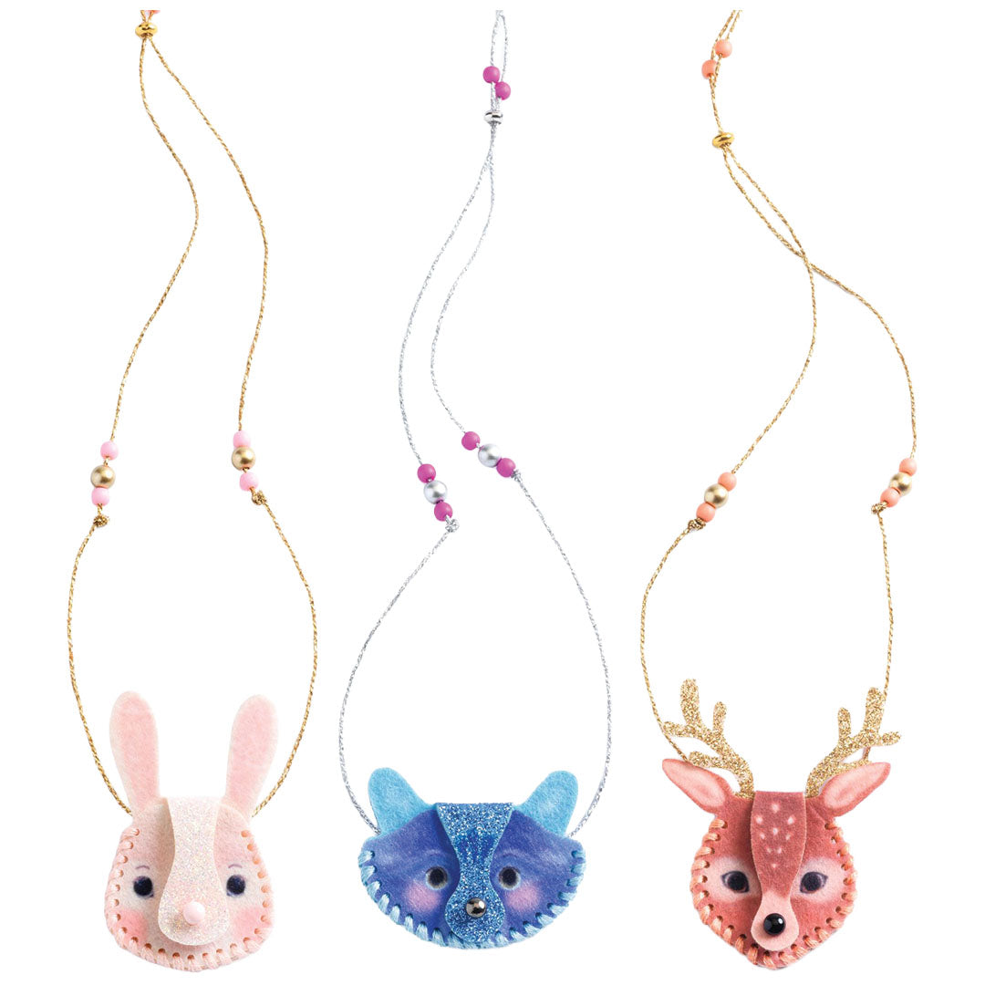 djeco coffret créatif diy création de colliers - dazzlers