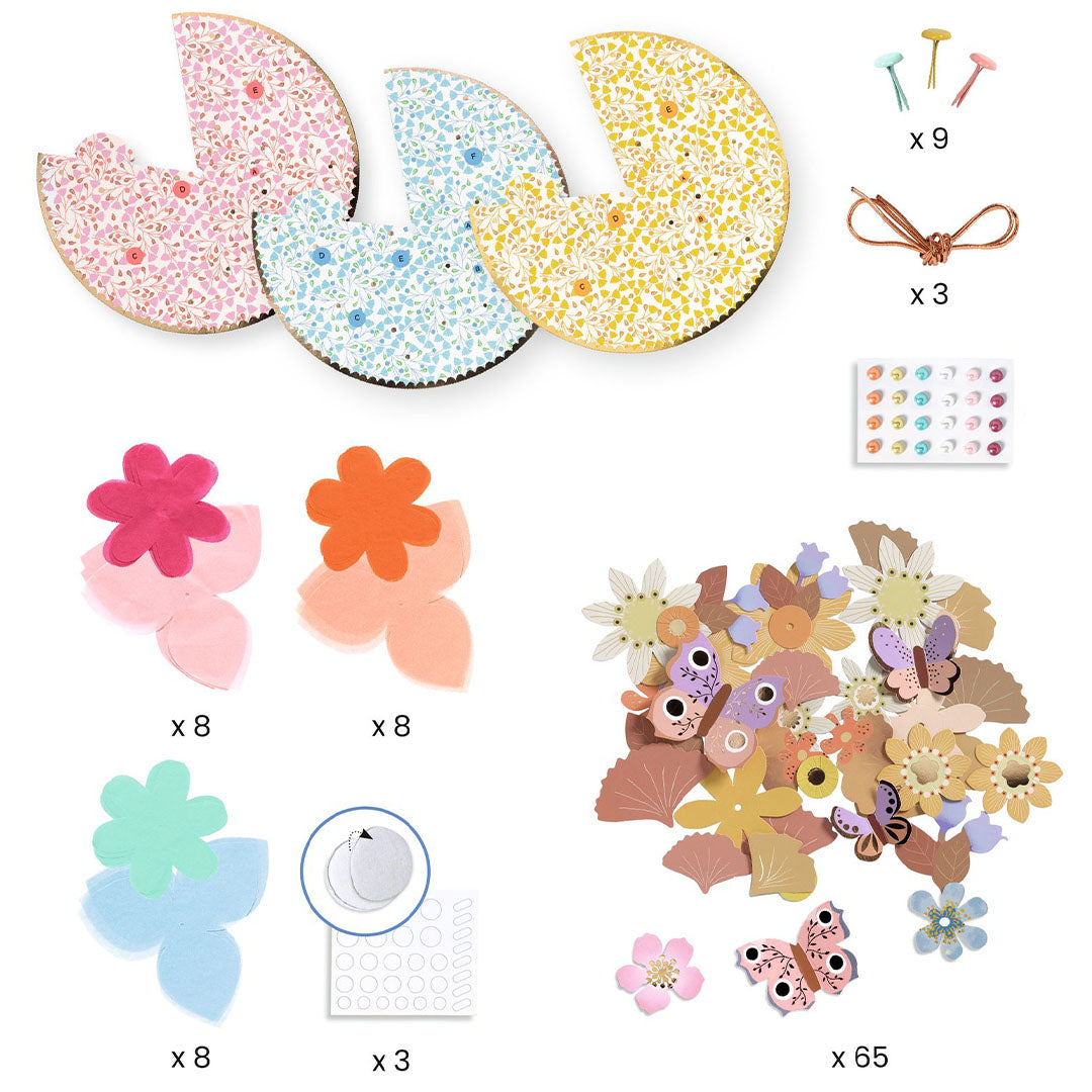 djeco knutselset hoedjes fascinators | DJ07937 | 3