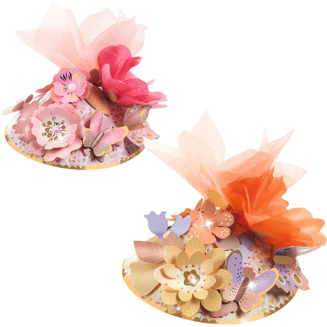 djeco knutselset hoedjes fascinators | DJ07937 | 2