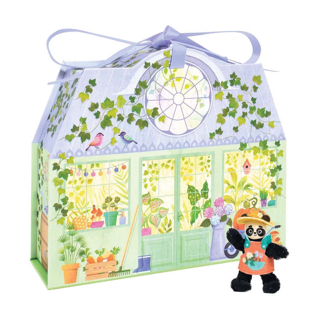 djeco coffret créatif mi house - olive