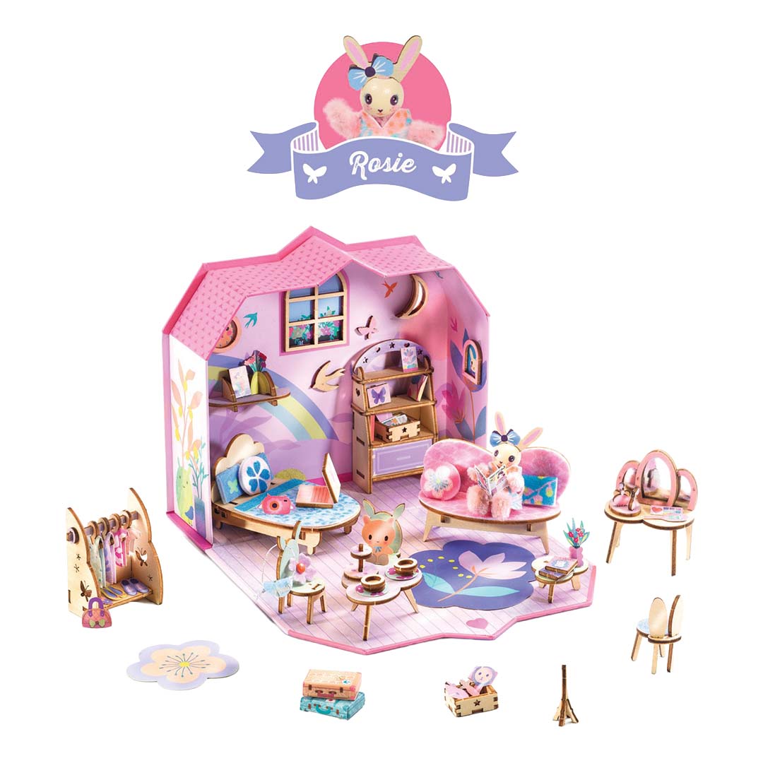 djeco coffret créatif mi house - rosie
