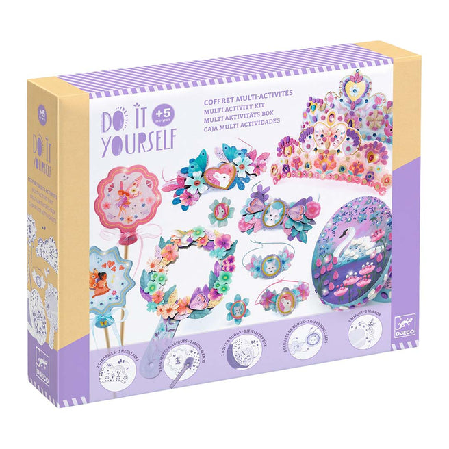 djeco coffret créatif nymphea - 12 pcs