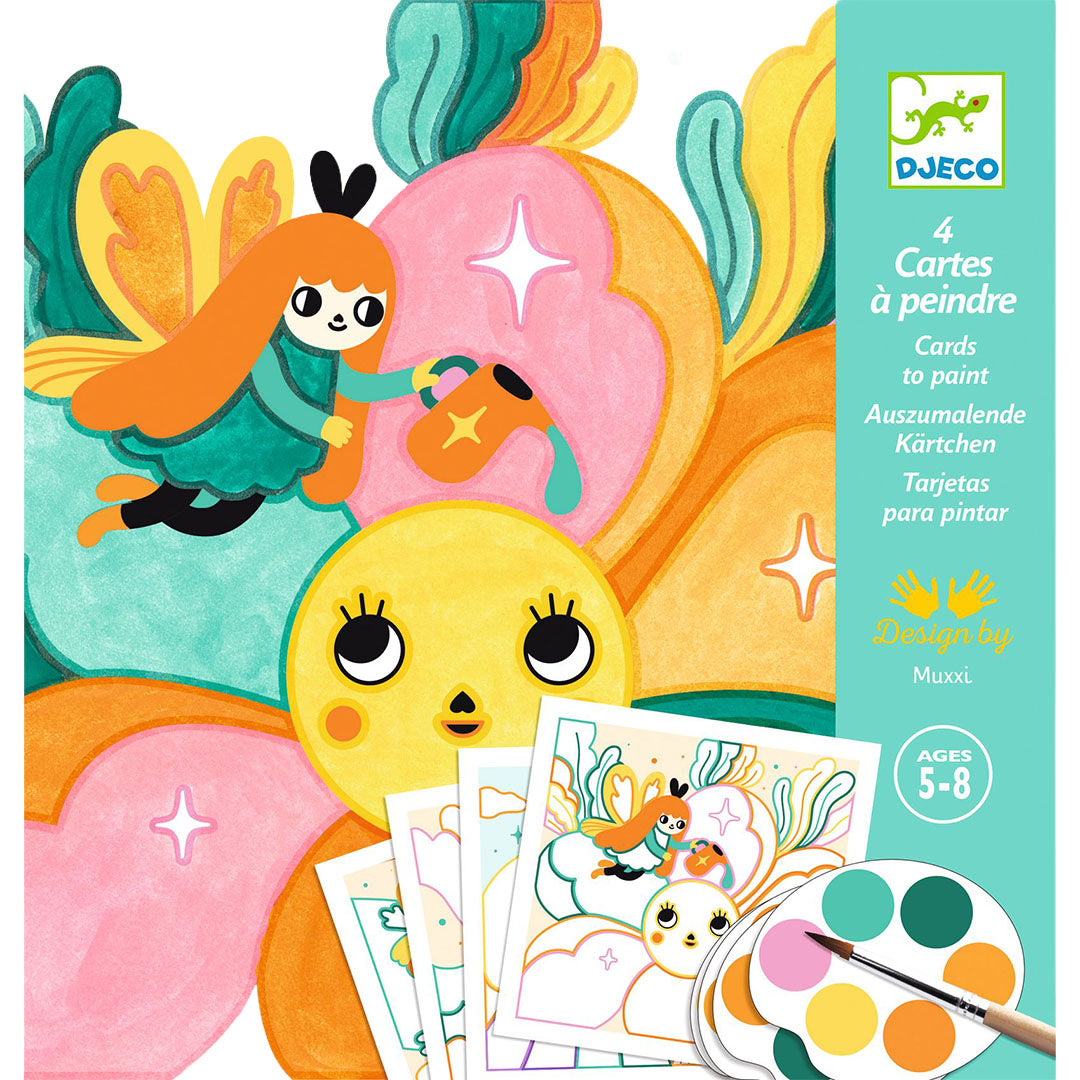 djeco knutselset schilderspalet magical garden | DJ09996 | 0