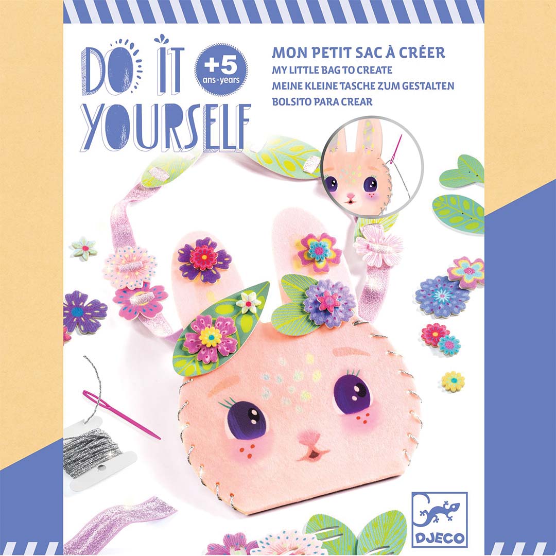 djeco knutselset tas - miss bunny | DJ07998 | 0