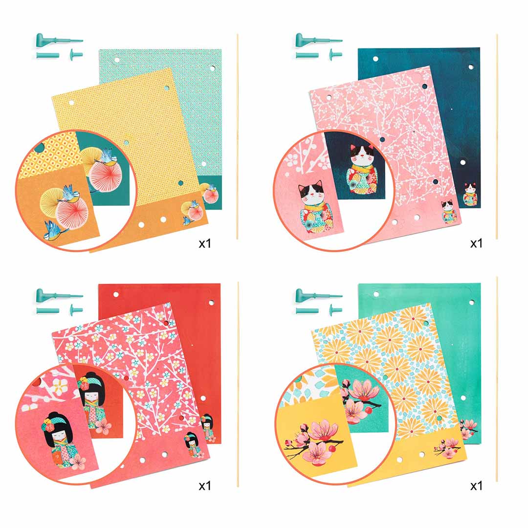 djeco knutselset windmolentjes - sweet | DJ07920 | 3