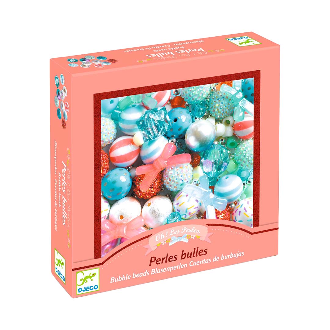 djeco kralenset bubbels - zilver | DJ00025 | 0