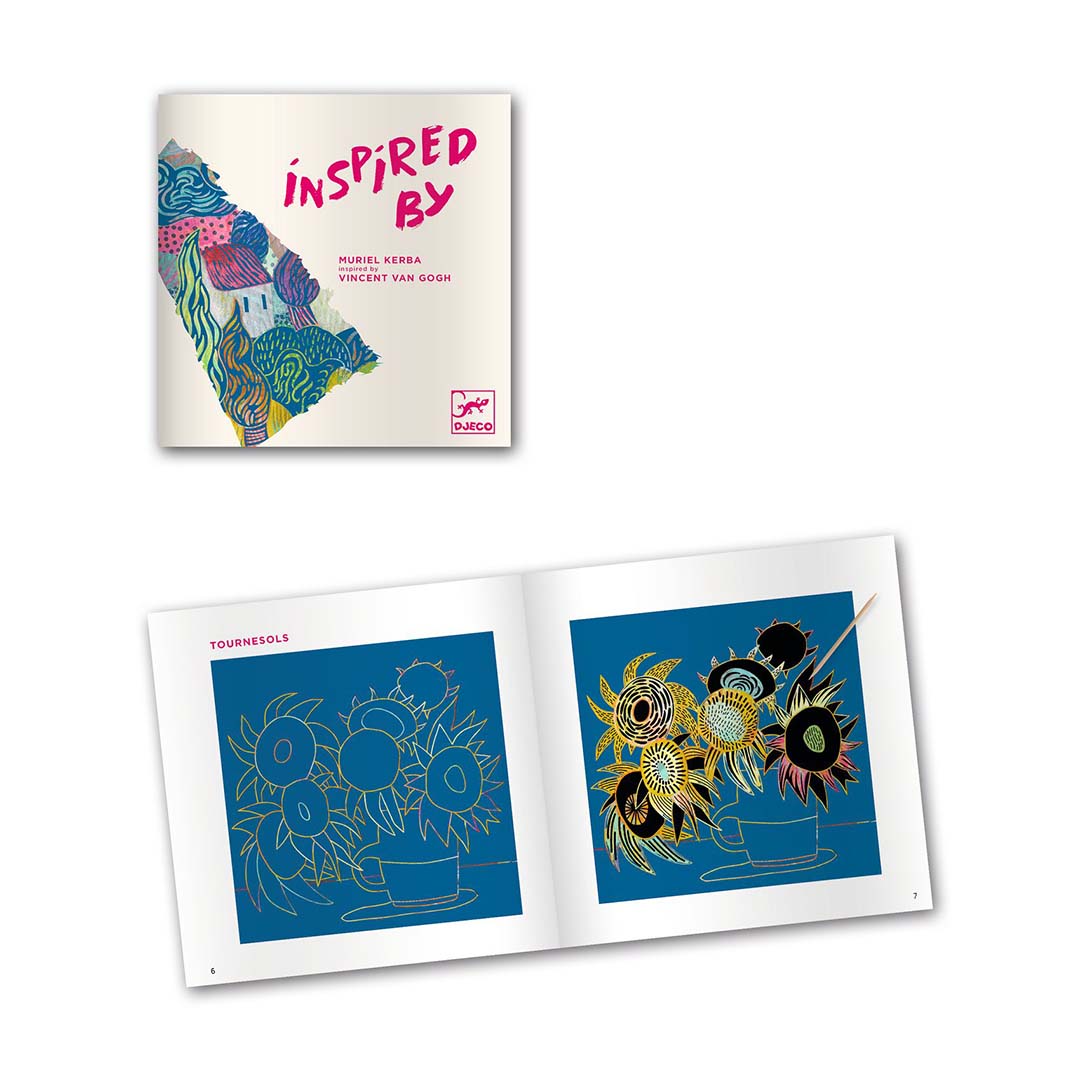 djeco kraskaarten le sud - vincent van gogh | DJ09378 | 5