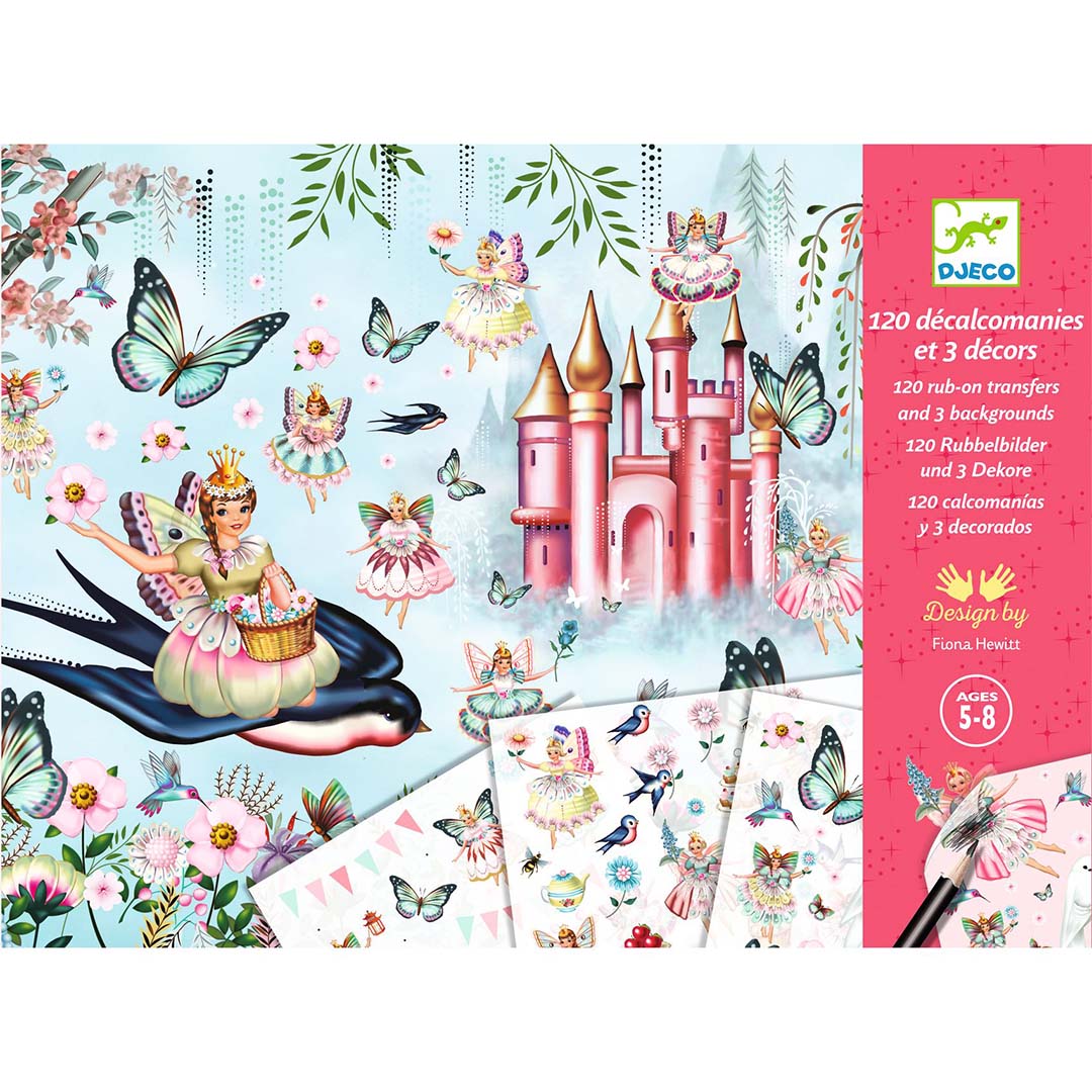 djeco cartes à gratter au pays des fées