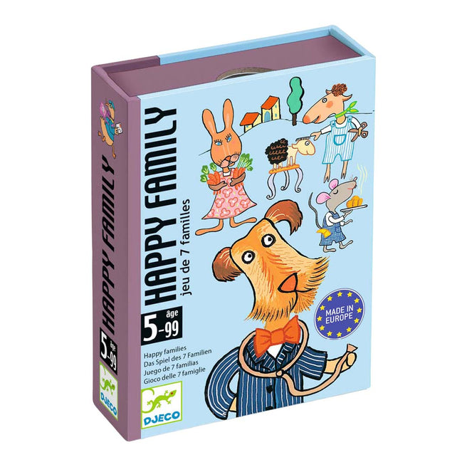 djeco jeu de 7 familles happy family