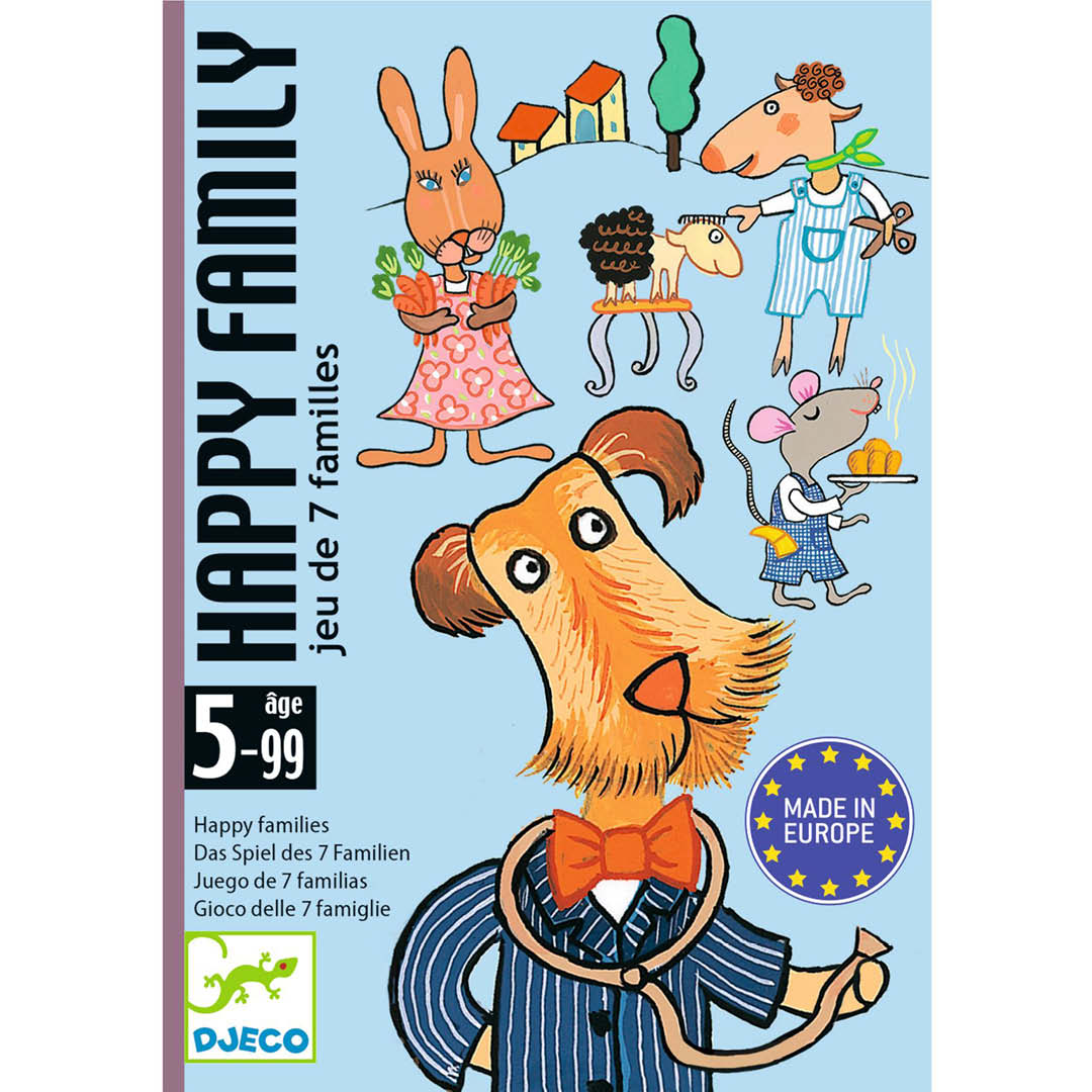 djeco kwartet happy family | DJ05115 | 2