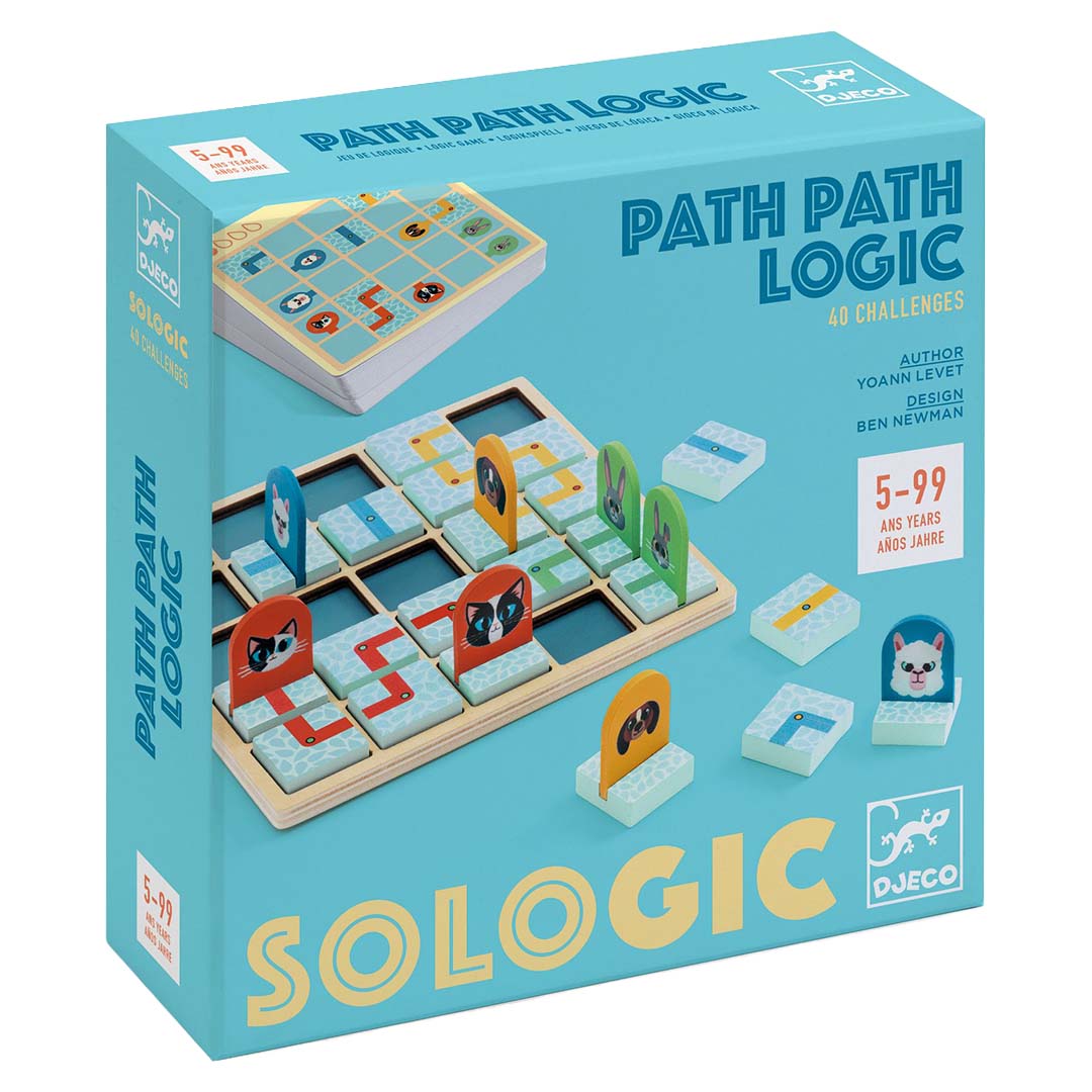 djeco jeu de logique sologic - path path logic