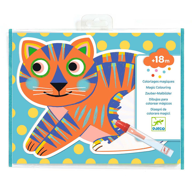 djeco coloriages magiques - animaux