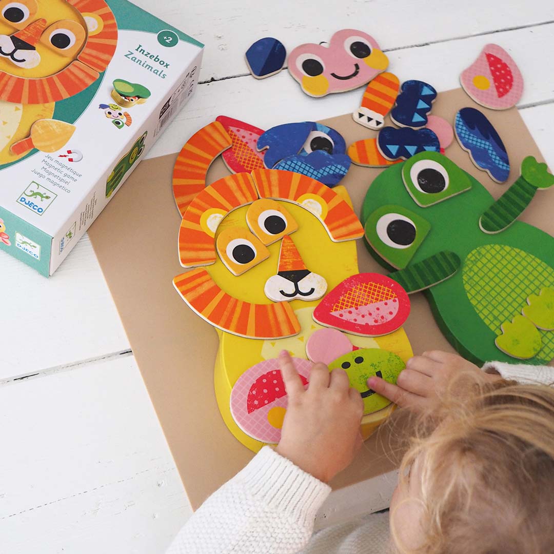 djeco magneetset inzebox zanimals - 32st | DJ03088 | 1