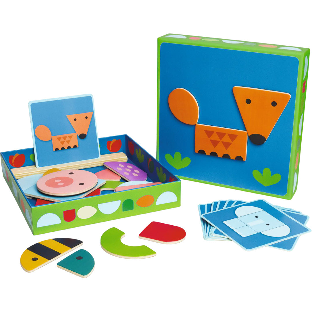djeco magneetspel tinibox animals | DJ03141 | 1