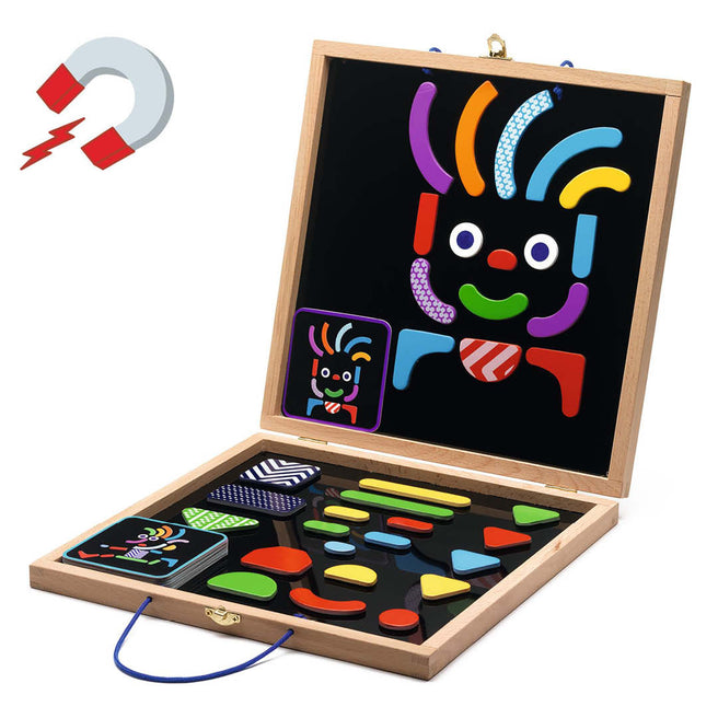 djeco coffret d'aimants - 35 pcs