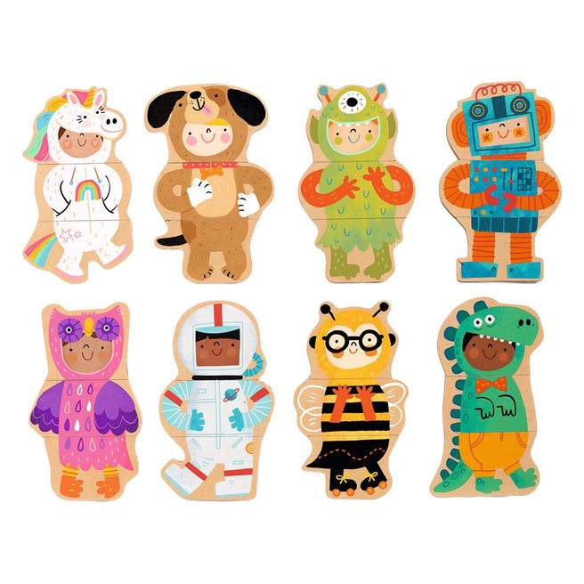 djeco aimants déguisement - 24 pcs
