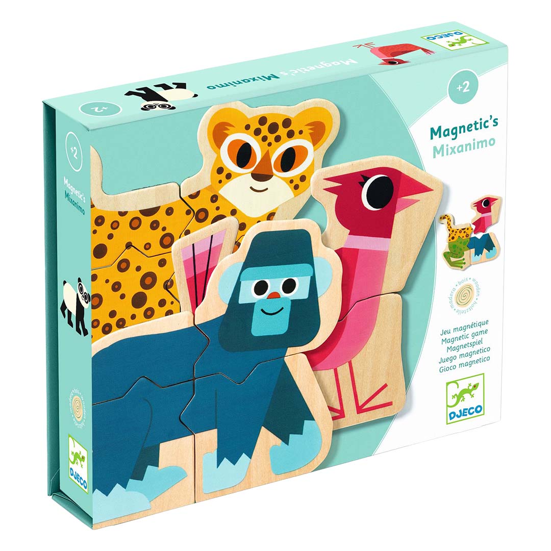 djeco animaux magnétiques - 24 pcs