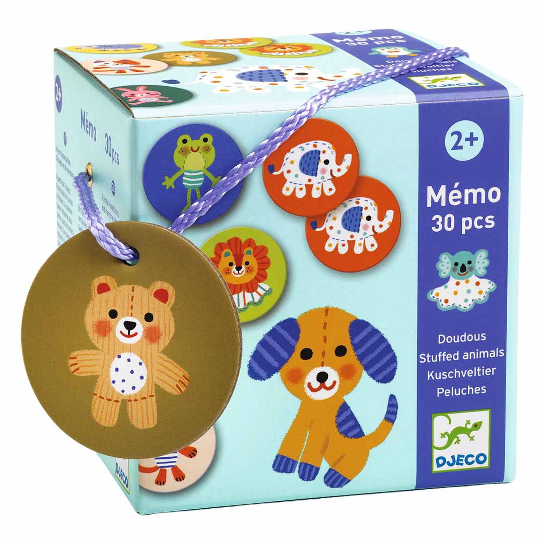 djeco memorie knuffeldieren | DJ08264 | 0