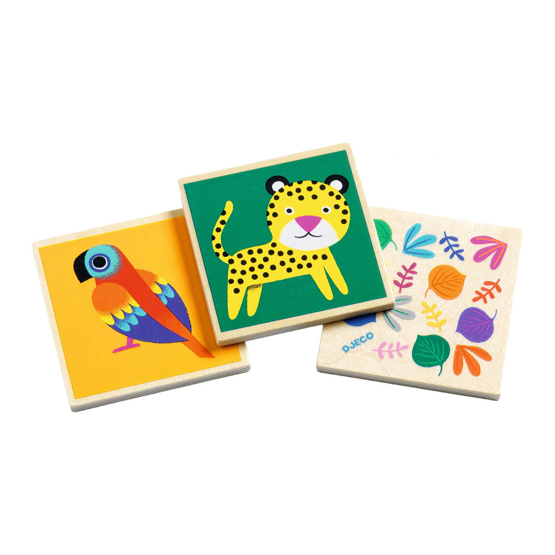 djeco memorie wilde dieren | DJ01624 | 2